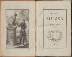 Majzik Imre: Kisded Múzsa. Buda, 1805, Landerer Anna. Kartonált papírkötésben.