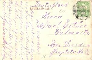 Galánta, Fő utca, üzletek. W. L. Bp. 4474. / main street, shops (EK)