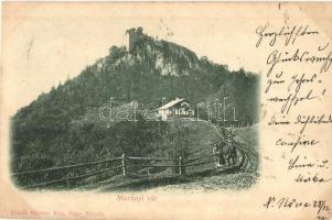 1899 Murány, Murányalja, Muránsky hrad; vár. Büchler Béla kiadása / castle (fl)