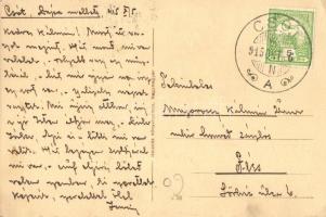 Nagymegyer, Velky Meder; M. K. III. Őrzászlóalj 2. század csoportképe / WWI K.u.K. military group pi...