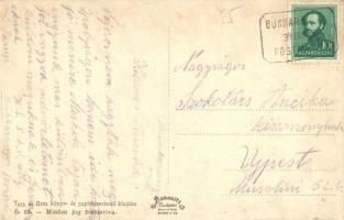 Ipolyság, Sahy; Elővárosi utcakép, betonbunker. Tóth és Brza kiadása / suburban street view, concret...