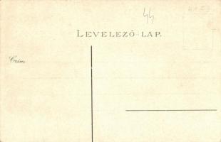 Pozsony, Pressburg, Bratislava; Theaterplatz. Heliocolorkarte von Ottmar Zieher / Színház tér, üzlet...