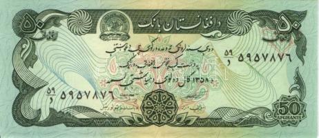 Afganisztán 1979. 10A, 20A, 50A, 100A, 500A, 500A, 1000A teljes sor! T:I