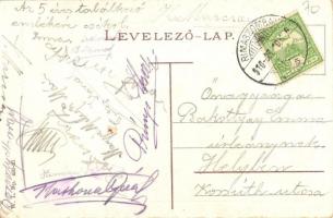 Rimaszombat, Rimavská Sobota; Conservgyár Rt. (konzervgyár) , Széchenyi park. W. L. Bp. 420-421. / c...