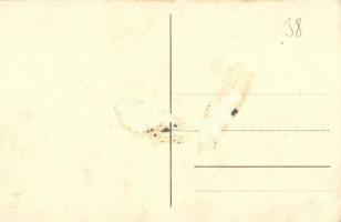 Pöstyén, Pistyan, Piestany; Régi fürdők a ligettel, csónakázók / Alte Bäder samt Insel / old spa bui...