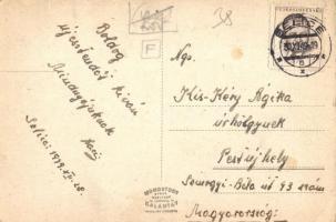 Szelőce, Selice; Állami elemi iskola, A Mi Házunk fogyasztási szövetkezet üzlete / school, cooperati...