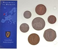 Írország 1977-2000. 1p-1Ł (7xklf) "Az utolsó Font forgalmi pénzek" T:1-,2 Ireland 1977-200...