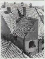 cca 1960-1970 Vegyes fotó tétel, 9 db, háztetők, Ady Endre képek fotómásolatai, 24x18 cm