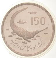 Pakisztán 1976. 150R Ag "Gangeszi gaviál" T:PP fo.
Pakistan 1976. 150 Rupees Ag "Gav...