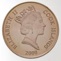 Cook-szigetek 2000. 1$ Cu-Ni "Tengeri élet védelme - Piros hal" multicolor T:PP fo.
Cook ...