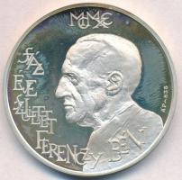 Vígh Tamás (1926-) 1990. "MÉE / Száz éve született Ferenczy Béni" jelzett Ag emlékérem (35...