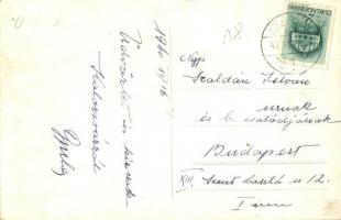 1940 Kolozsvár, Cluj; Mátyás tér, Kereskedelmi Hitelbank Rt., Petres és Pollák, Zselmerián, Fodor Te...