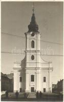 1934 Szatmárnémeti, Satu Mare; Református templom / church. photo (Rb)