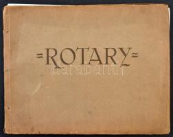 cca 1900 Schroeder, Spiesse & Co. Rotary nyomdagépek katalógusa, színes illusztrációkkal, 24,5x3...