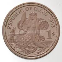 Palau 1993. 1$ Cu-Ni "Tengeri élet védelme - Ülő sellő" multicolor T:PP
Palau 1993. 1 Dol...