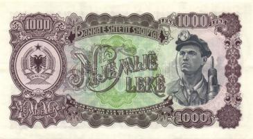 Albánia 1957. 1000L T:I