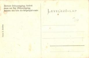 Oláhszentgyörgy, Sangeorz-Bai; Gyógyforrás, fürdő. Grosz A. kiadása / Heilquelle / Isvor de apa mine...