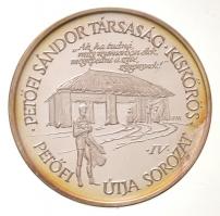 Fritz Mihály (1947-) 1989. "MÉE - Kiskőrösi csoportja / Petőfi útja sorozat IV." Ag emléké...