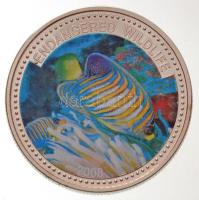 Palau 2008. 1$ Cu-Ni "Veszélyeztetett vadvilág - Királyi angyalhal" multicolor T:PP Palau 2008. 1 Dollar Cu-Ni "Endangered Wildlife - Regal angelfish" multicolor C:PP Krause KM#166