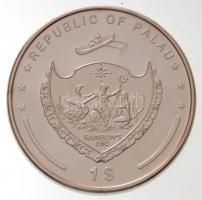Palau 2008. 1$ Cu-Ni "Veszélyeztetett vadvilág - Languszta" multicolor T:PP
Palau 2008. 1...
