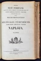 Felséges első Ferdinánd austriai császár, Magyar- és Csehország e' néven ötödik koronás királyt...