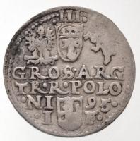 Lengyel Királyság 1595. 3Gr Ag "III. Zsigmond" (2,39g) T:2,2-
Poland 1595. 3 Grossus Ag &...