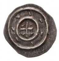 1116-1131. Denár Ag "II. István" (0,42g) T:1- 
Hungary 1116-1131. Denar Ag "Stephen ...