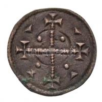 1141-1162. Denár Ag II. Géza (0,18g) T:1- kis patina Hungary 1141-1162. Denar Ag Géza II (0,18g) C:AU small patina Huszár: 150., Unger I.: 74.
