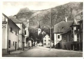 Bovec, Plezzo; Monte Rombon, Farmacia / street view, mountain, pharmacy (EK)