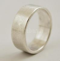 Ezüst gyűrű, sima, minta nélküli / Silver ring 8 g