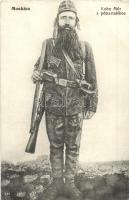 Kohn Mór, a póttartalékos zsidó katona Munkácsban. Judaika / Jüdischer Soldat / Jewish reservist soldier in Mukacevo. Judaica + K. D. Feldpostexp. der 4. Inf. Div.