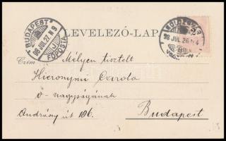 1898 Kolozsvár, Cluj; Nagy utca torkolata, Phőnix Biztosító Társaság vezérügynöksége, gyógyszertár, ...