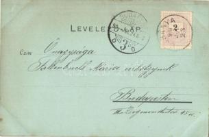 1899 Újbánya, Nova Bana, Königsberg;