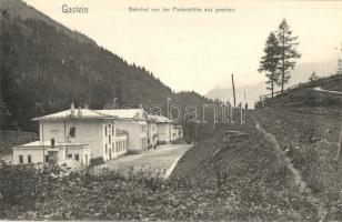 Gastein, Bahnhof von der Piokershöhe aus gesehen / railway station