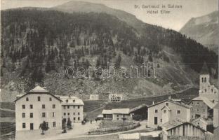 Santa Gertrude di Solda, St. Gertraud in Sulden (Südtirol, South-Tyrol); Hotel Eller