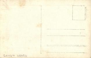 1916 SMS Sankt Georg, osztrák-magyar páncélos cirkáló hazafelé Riminiből a vasúti híd szétlövése utá...