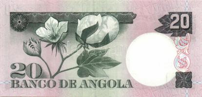 Angola 1973. 20Esc, 50Esc, 100Esc, 500Esc, 1000Esc teljes sor! T:I