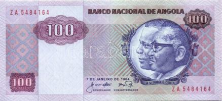 Angola 1984. 50K, 100K, 500K, 1000K teljes sor! T:I