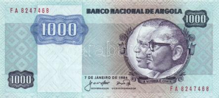 Angola 1984. 50K, 100K, 500K, 1000K teljes sor! T:I