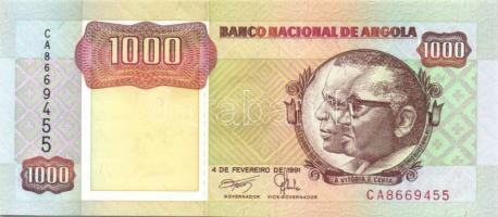 Angola 1991. 500K, 1000K, 500.000K T:I