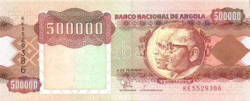 Angola 1991. 500K, 1000K, 500.000K T:I