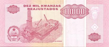 Angola 1995. 10.000K T:I