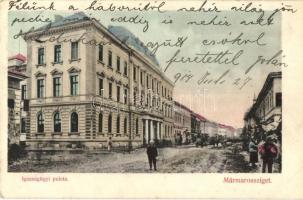 Máramarossziget, Sighetu Marmatiei; Igazságügyi palota. Kaufmann Ábr. és fiai kiadása / Palace of Justice (EK)