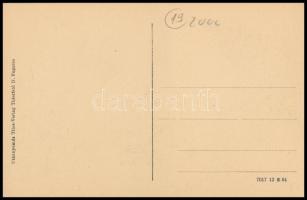 Fogaras, Fogarasi Kárpátok, Zerge tó. Thierfeld Dávid kiadása / mountain lake / Gemsen See / Caprea ...