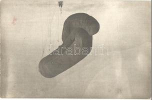 1916 Osztrák-magyar katonai megfigyelő léggömb / WWI Austro-Hungarian military observation balloon