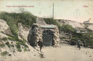 Pécs Tettye barlang-bejárat