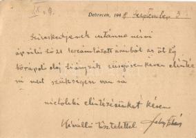 Debrecen, Laboncz István festék kereskedő, a MARX-lakkok egyedárusítója. Csapó utca 68. reklámlap (E...