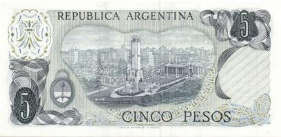 Argentína 1976-83. 10P, 50P, 100P, 500P, 1000P, 5000P, 10.000P, 50.000P, 100.000P, 500.000P, 1000.00...