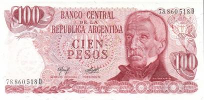 Argentína 1976-83. 10P, 50P, 100P, 500P, 1000P, 5000P, 10.000P, 50.000P, 100.000P, 500.000P, 1000.00...