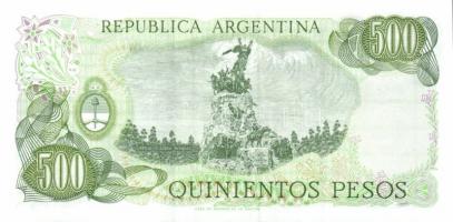 Argentína 1976-83. 10P, 50P, 100P, 500P, 1000P, 5000P, 10.000P, 50.000P, 100.000P, 500.000P, 1000.00...